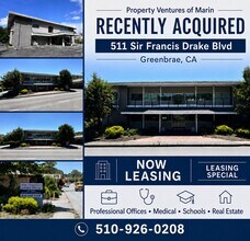 511 Sir Francis Drake Blvd, Greenbrae, CA à louer Photo de l’immeuble– Image 1 sur 1
