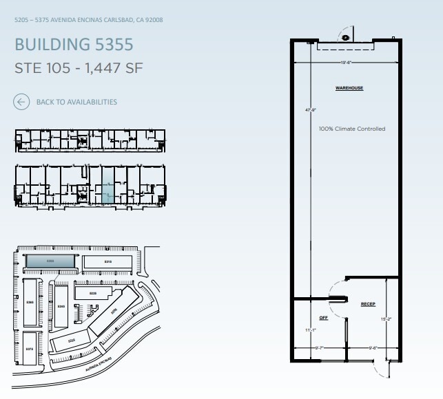 5205 Avenida Encinas, Carlsbad, CA à louer Plan d’étage– Image 1 sur 1