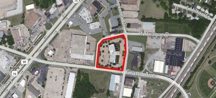 1800 Teague Dr, Sherman, TX - VUE AÉRIENNE  vue de carte
