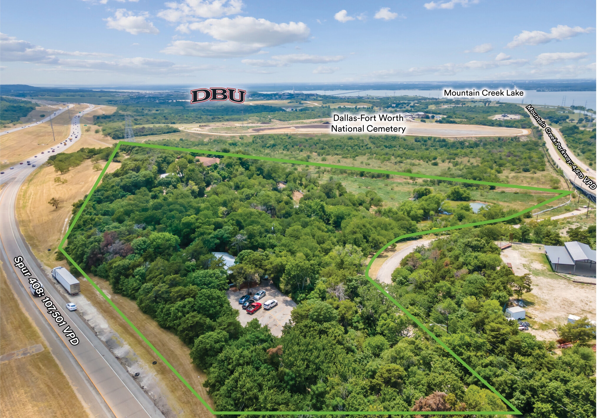 1806 Mountain Creek Pky, Dallas, TX à vendre Aérien– Image 1 sur 9