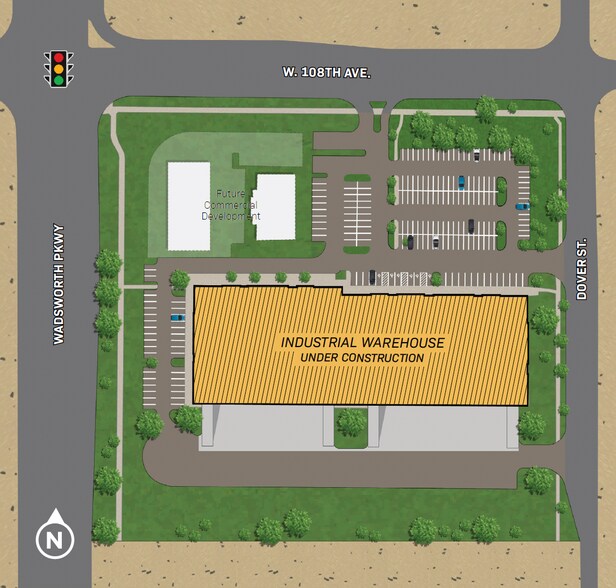 10795 Dover St, Westminster, CO à louer - Plan de site – Image 3 sur 3