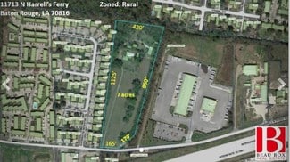 Plus de détails pour 11713 N Harrells Ferry Rd, Baton Rouge, LA - Terrain à vendre