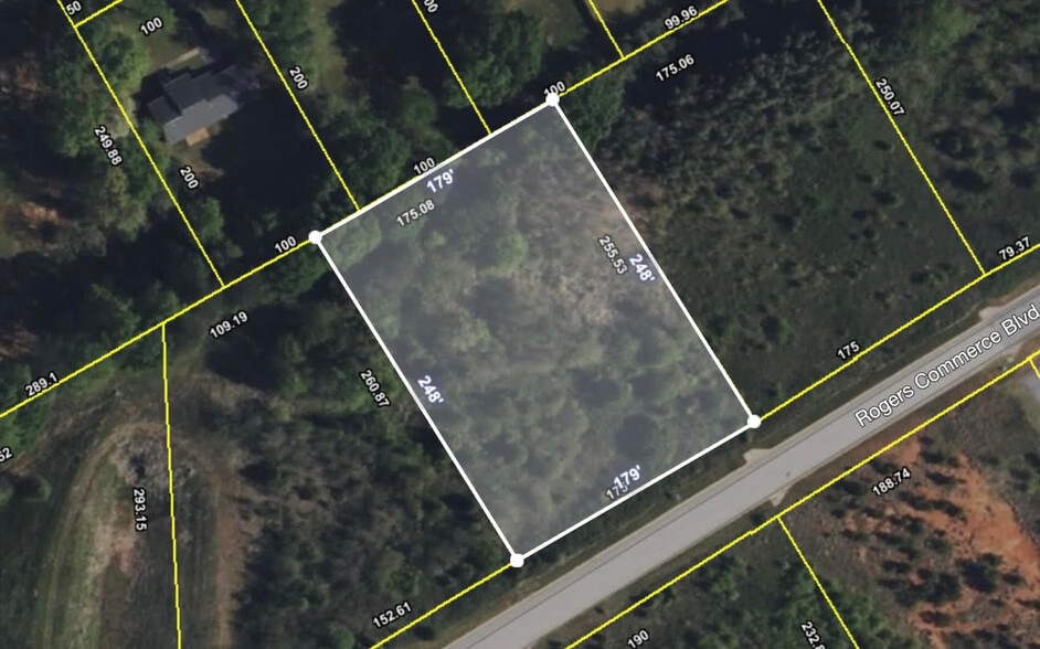 Two land lots totaling 2.14 acres portefeuille de 2 biens à vendre sur LoopNet.fr - Photo principale – Image 2 sur 2