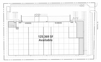 320-360 Industrial Dr, West Chicago, IL à louer Plan d’étage– Image 1 sur 1