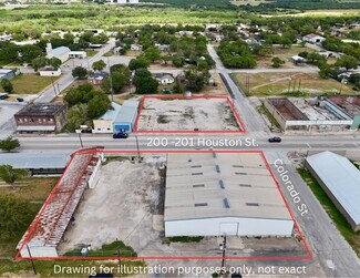 Plus de détails pour 201 Houston St, George West, TX - Industriel/Logistique à vendre