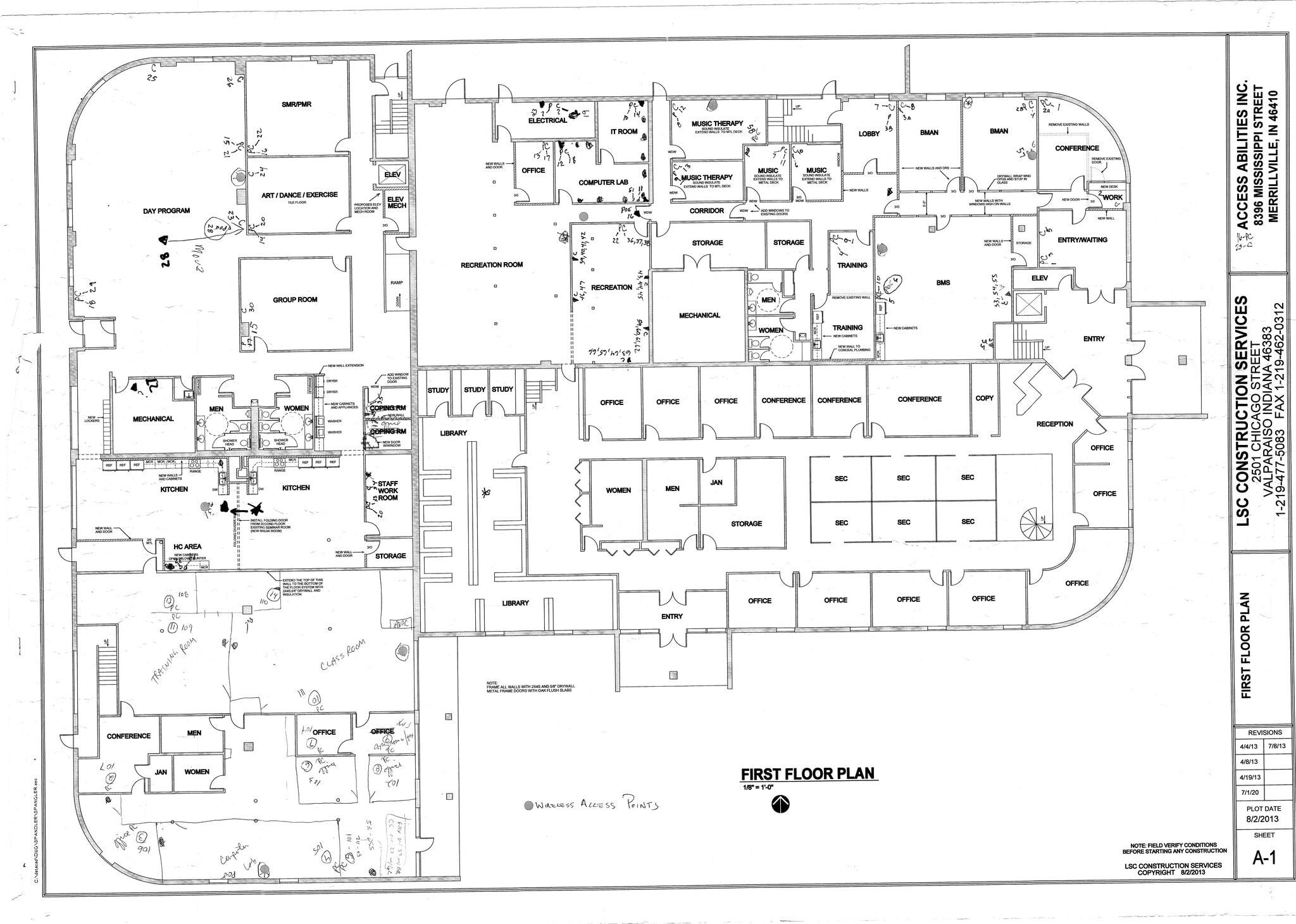 8396 Mississippi St, Merrillville, IN à louer Plan de site– Image 1 sur 1