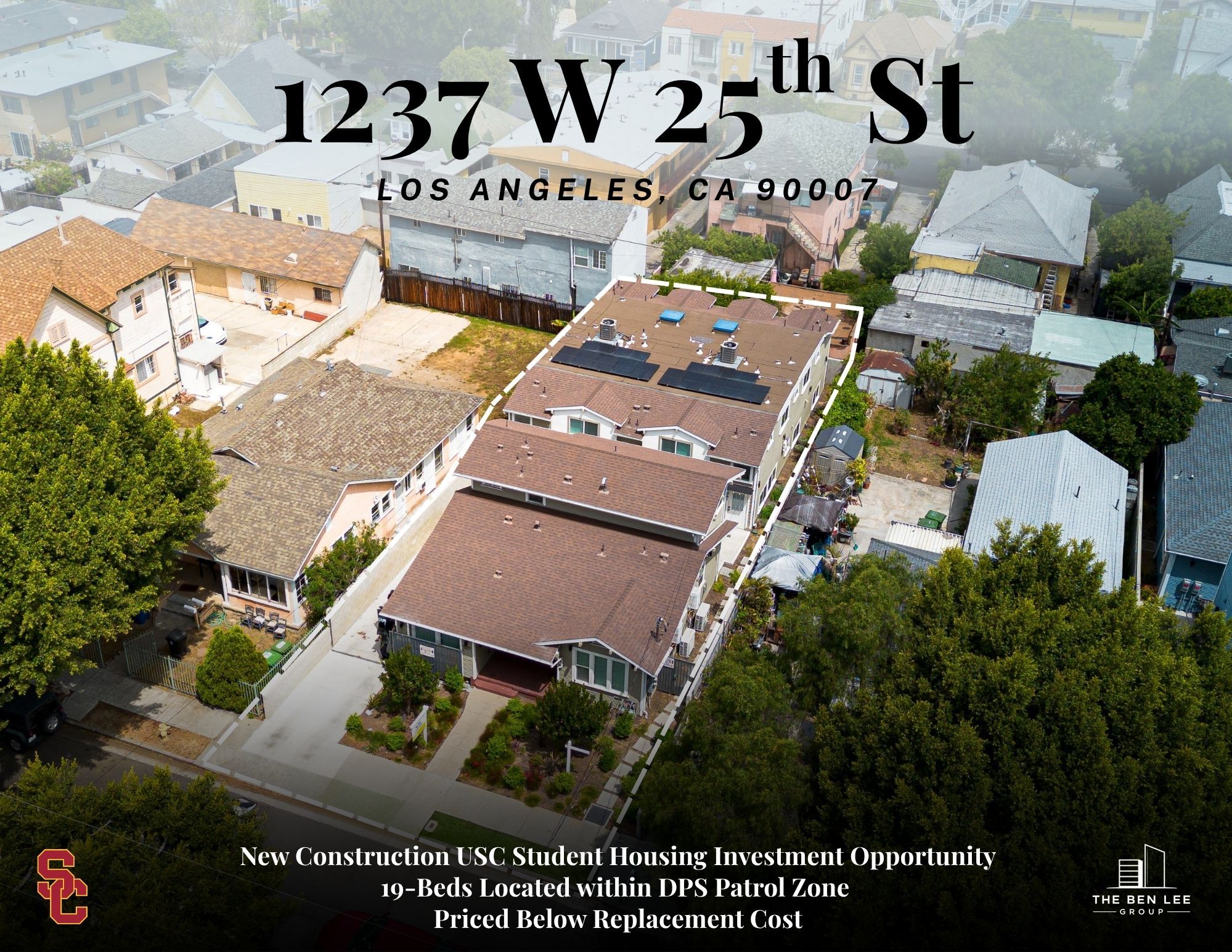 1237 W 25th St, Los Angeles, CA à vendre Photo principale– Image 1 sur 12