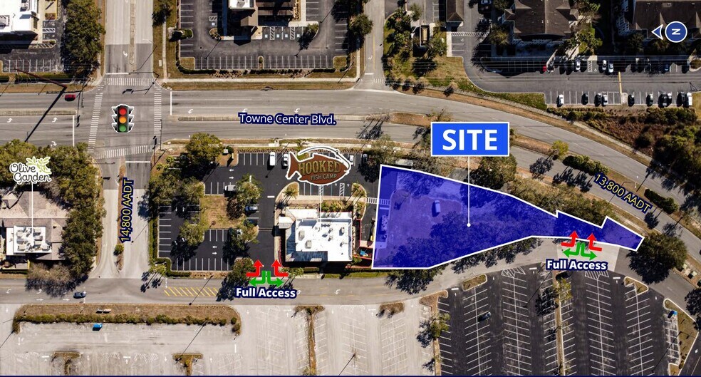 Towne Center Blvd, Sanford, FL à louer - Plan de site – Image 2 sur 3