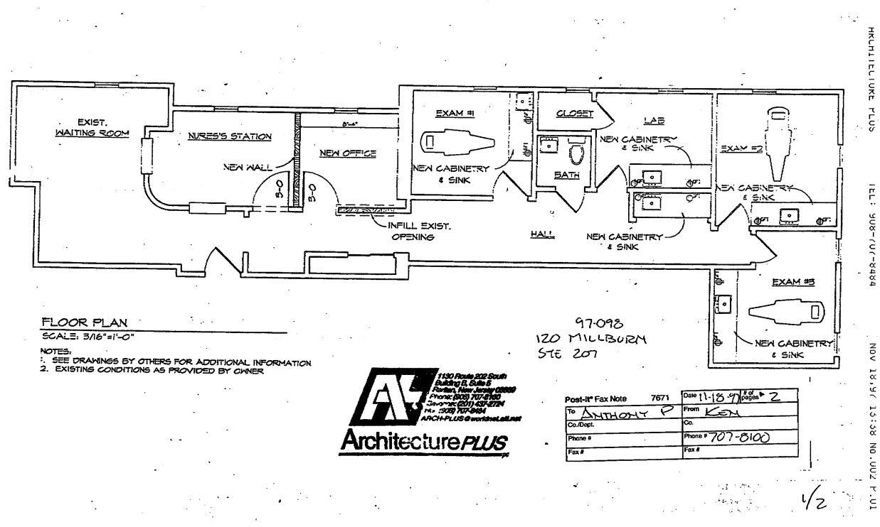 120 Millburn Ave, Millburn, NJ à louer Plan d’étage– Image 1 sur 1