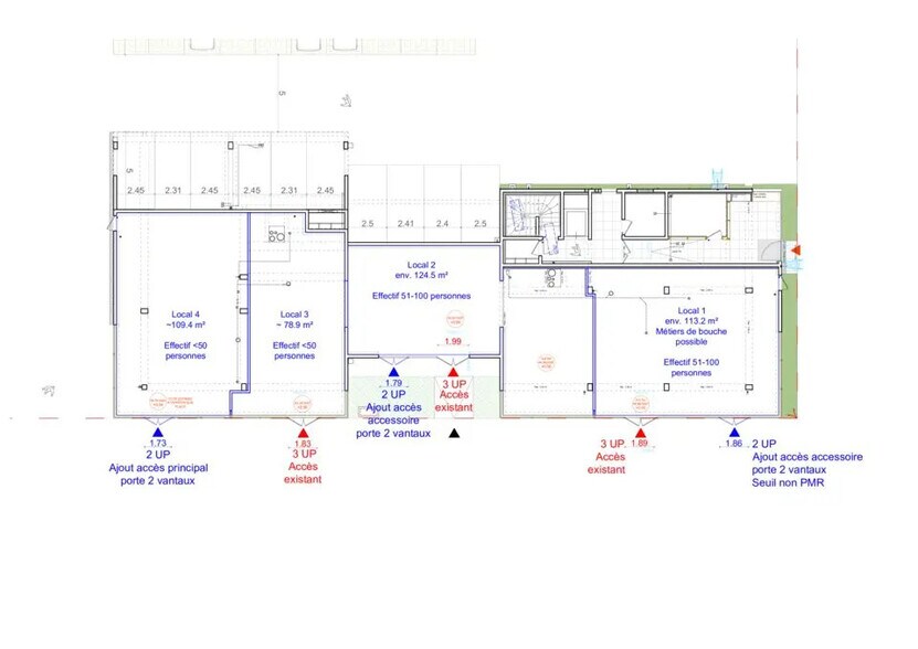 Local commercial dans Guérande à vendre - Plan d’étage – Image 2 sur 2