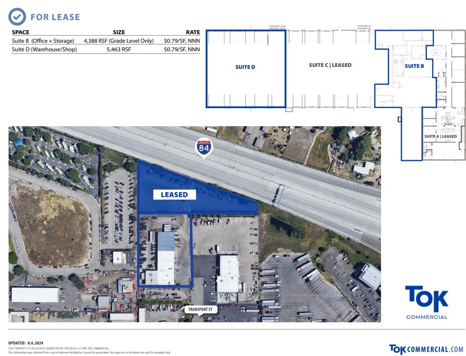 3939 S Transport St, Boise, ID à louer Plan d’étage– Image 1 sur 1