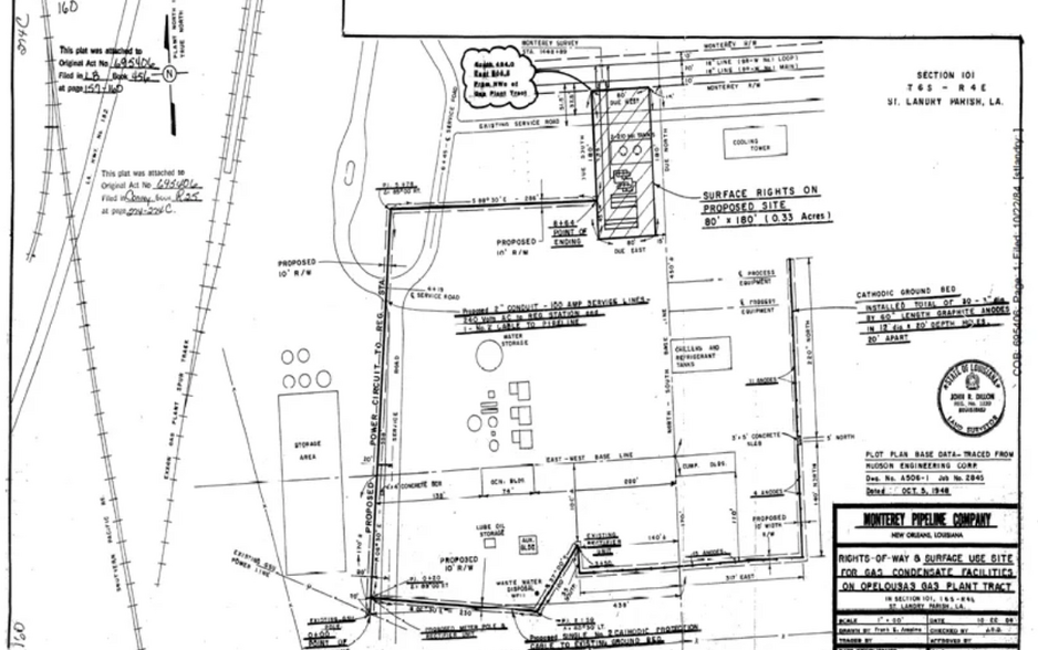 Judson Walsh Dr, Opelousas, LA à vendre - Plan de site – Image 3 sur 3