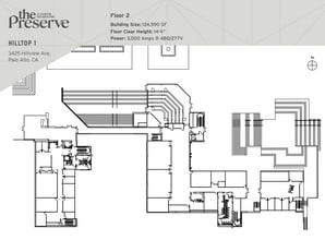 3425 Hillview Ave, Palo Alto, CA à louer Plan d’étage– Image 2 sur 3