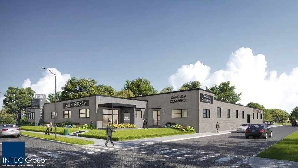 1500 N Graham St, Charlotte, NC à louer - Photo de l’immeuble – Image 1 sur 8