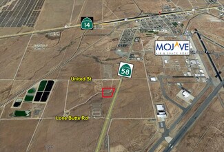 Plus de détails pour Hwy 58 & Lone Butte Rd, Mojave, CA - Terrain à vendre