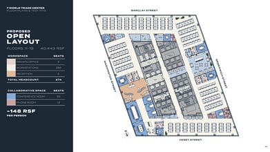 7 World Trade Center, New York, NY à louer Plan d’étage– Image 2 sur 3