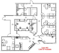 431-487 S Nova Rd, Ormond Beach, FL à louer Plan d’étage– Image 2 sur 6