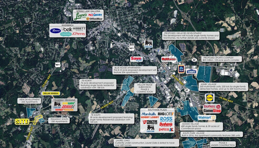 00 Tramway Rd & Hwy 1, Sanford, NC à louer - Photo de l’immeuble – Image 2 sur 4