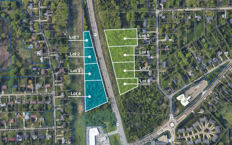 S Dort Hwy & E Grand Blanc Dr, Grand Blanc, MI à vendre - Photo de l’immeuble – Image 2 sur 2