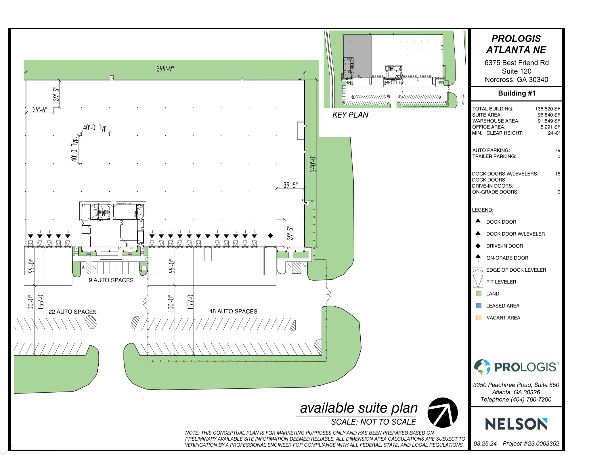 6375 Best Friend Rd, Norcross, GA à louer Plan de site– Image 1 sur 1