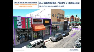 Plus de détails pour 208-210 E Pico Blvd, Los Angeles, CA - Local commercial à vendre