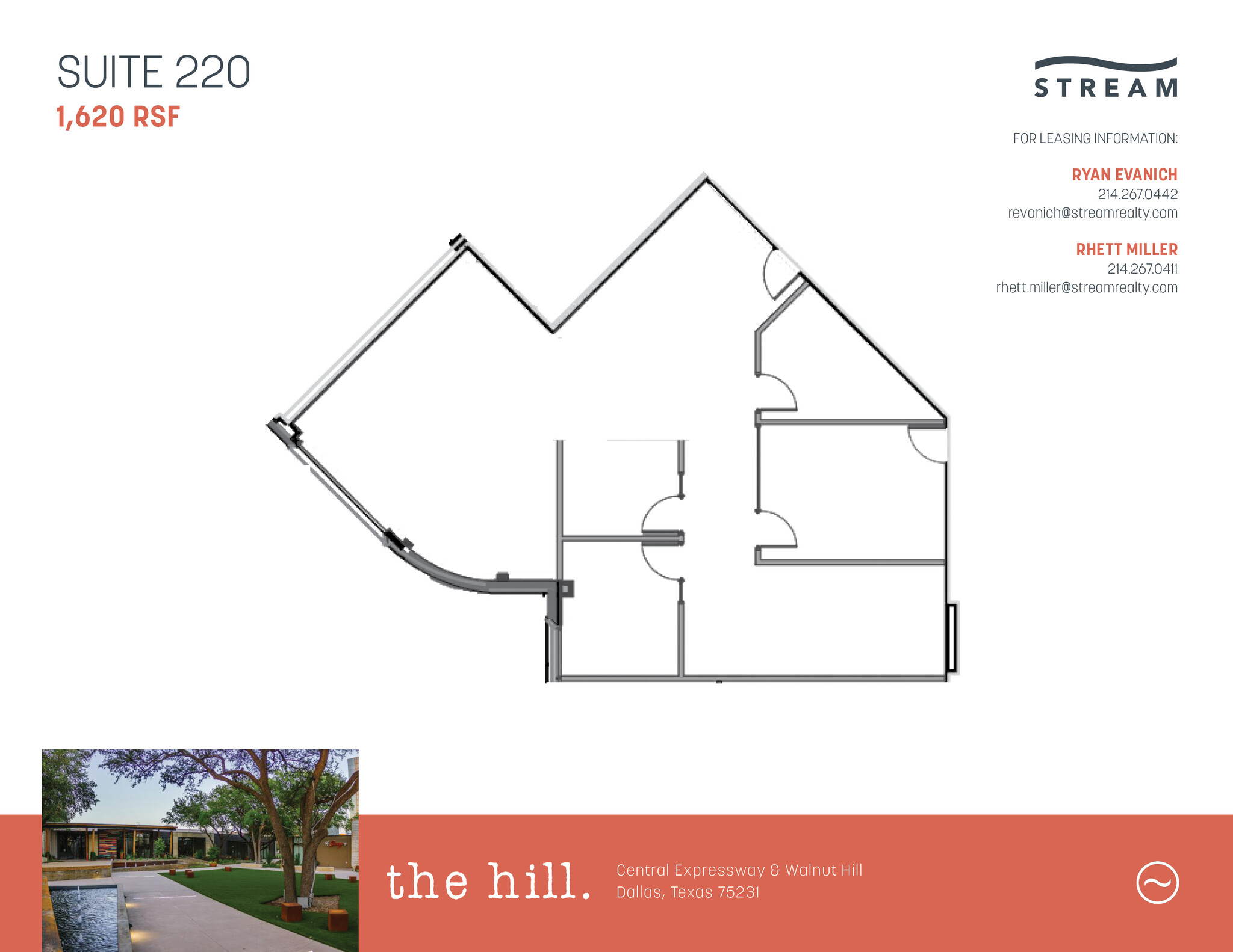 8021-8081 Walnut Hill Ln, Dallas, TX à louer Plan d’étage– Image 1 sur 2