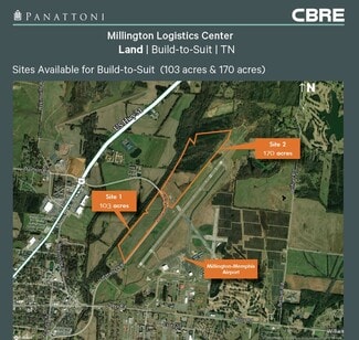 Plus de détails pour Millington Logistics Center, Millington, TN - Terrain à vendre