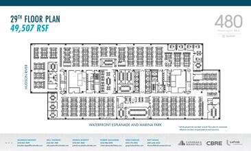 480 Washington Blvd, Jersey City, NJ à louer Plan d’étage– Image 1 sur 1