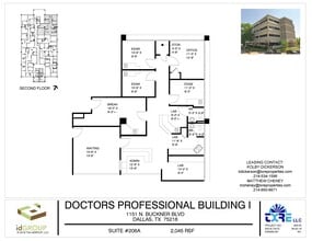 1151 N Buckner Blvd, Dallas, TX à louer Plan d’étage– Image 1 sur 1