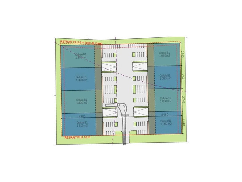 Local d’activités dans Mitry-Mory à louer - Plan de site – Image 2 sur 7