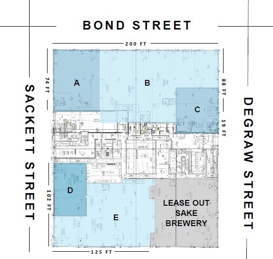 500 Degraw St, Brooklyn, NY à louer Plan de site– Image 1 sur 1