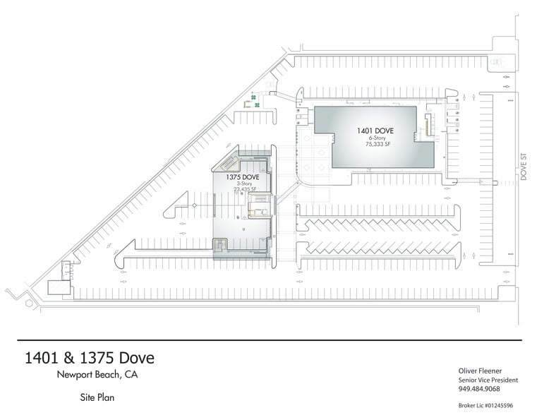 1401 Dove St, Newport Beach, CA à louer - Plan de site – Image 2 sur 22
