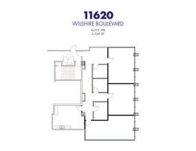 11620 Wilshire Blvd, Los Angeles, CA à louer Plan d’étage– Image 1 sur 1