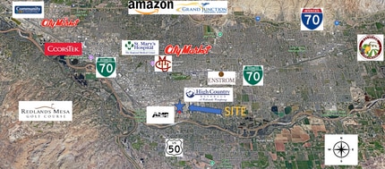 1600 Las Colonias Dr, Grand Junction, CO - Vue aérienne  vue de carte - Image1