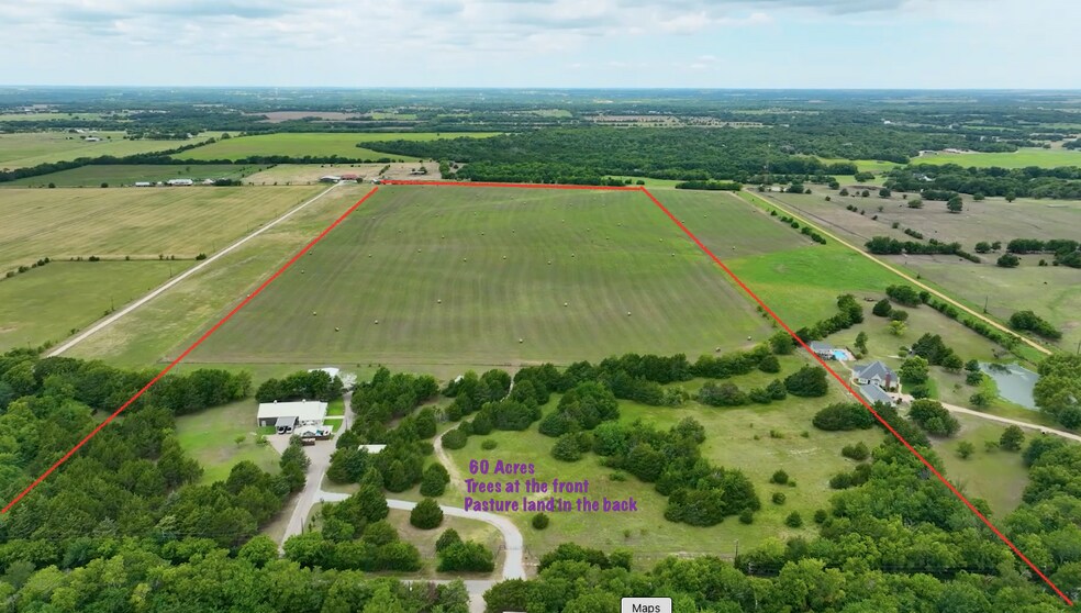 383 Bucksnort Rd, Van Alstyne, TX à vendre - Aérien – Image 2 sur 5