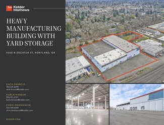 Plus de détails pour 9300 N Decatur St, Portland, OR - Industriel/Logistique à vendre