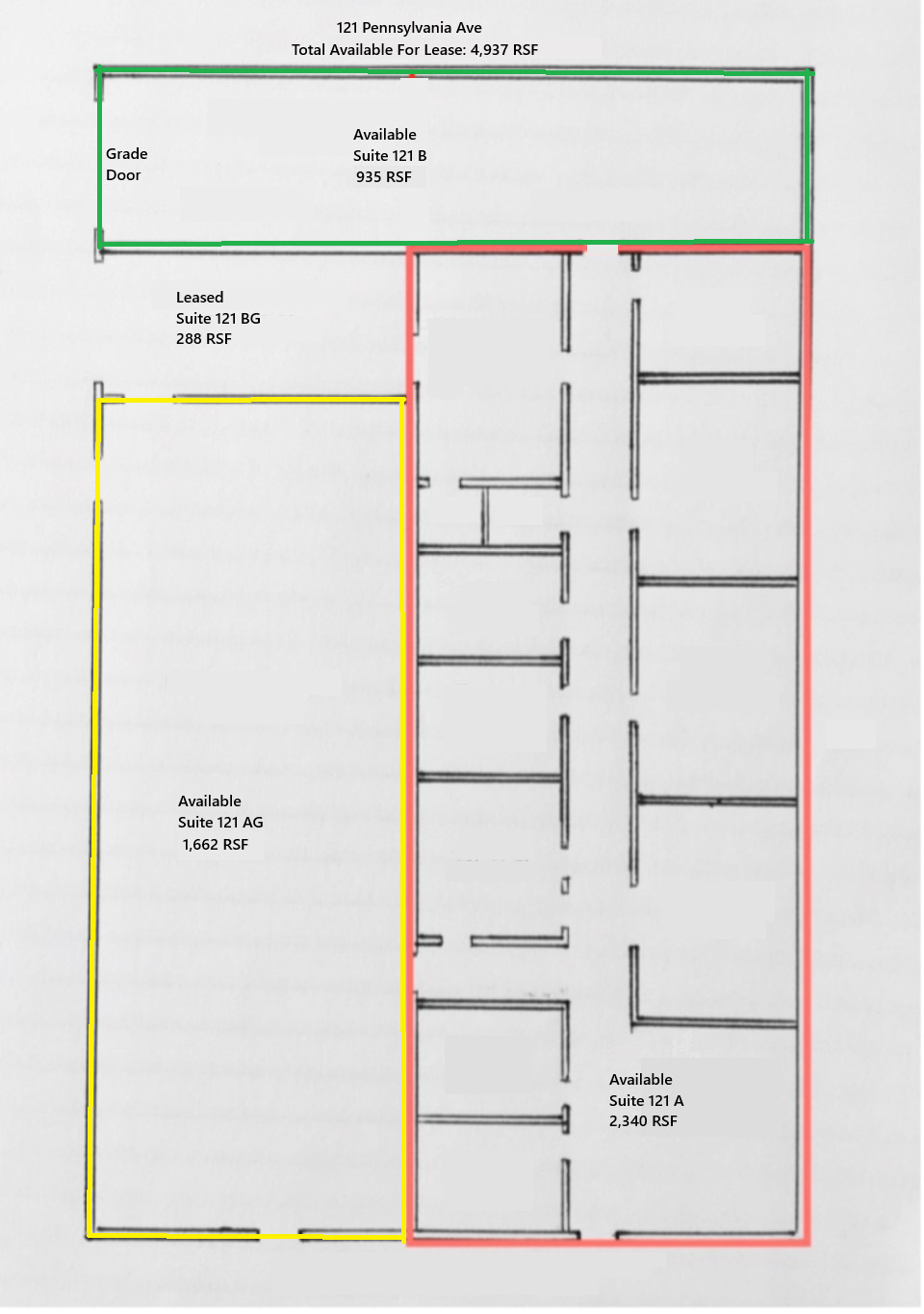 113-121 Pennsylvania Ave, Virginia Beach, VA à vendre Plan d’étage– Image 1 sur 1