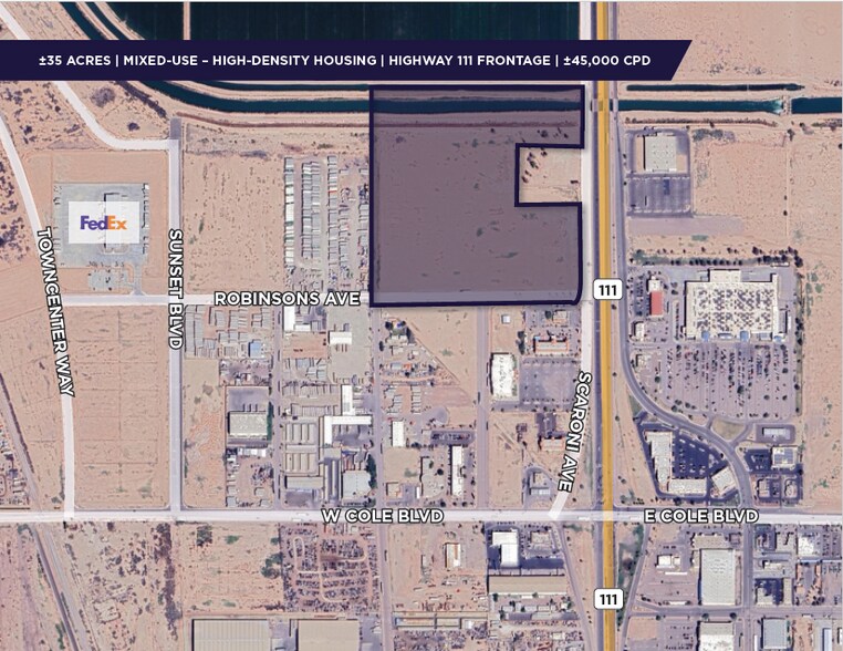 Calexico Land Portfolio | Ask Financing portefeuille de 4 biens à vendre sur LoopNet.fr - Photo de l’immeuble – Image 2 sur 7