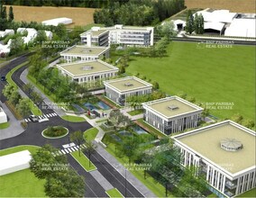 3 Boulevard Jean Moulin, Élancourt, YVE - Vue aérienne vue de carte