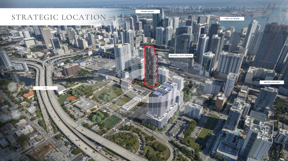 150 SW 7th St, Miami, FL à vendre - Aérien – Image 2 sur 8