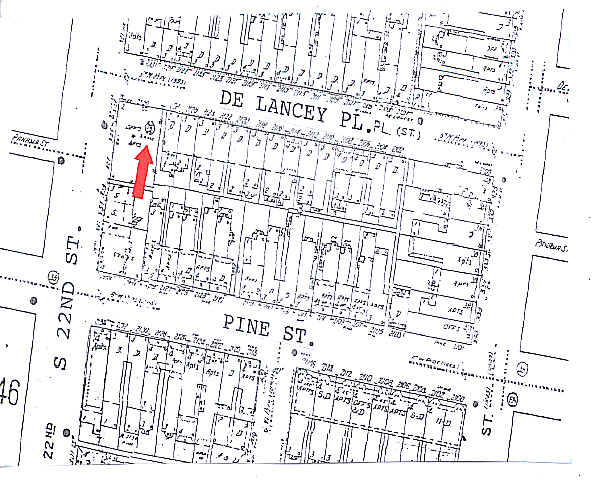 325 S 22nd St, Philadelphia, PA à louer - Plan cadastral – Image 3 sur 3