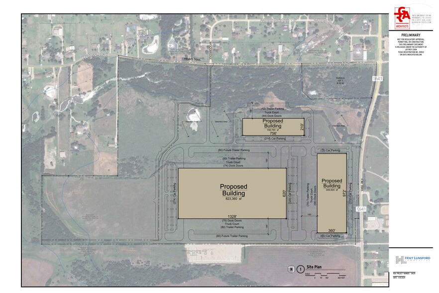 FM 1641, Talty, TX à louer - Plan de site – Image 3 sur 5