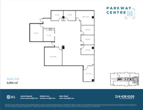 2745 Dallas Pky, Plano, TX à louer Plan d’étage– Image 1 sur 1