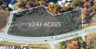 Plus de détails pour 1890 Concord Lake Rd, Kannapolis, NC - Terrain à vendre