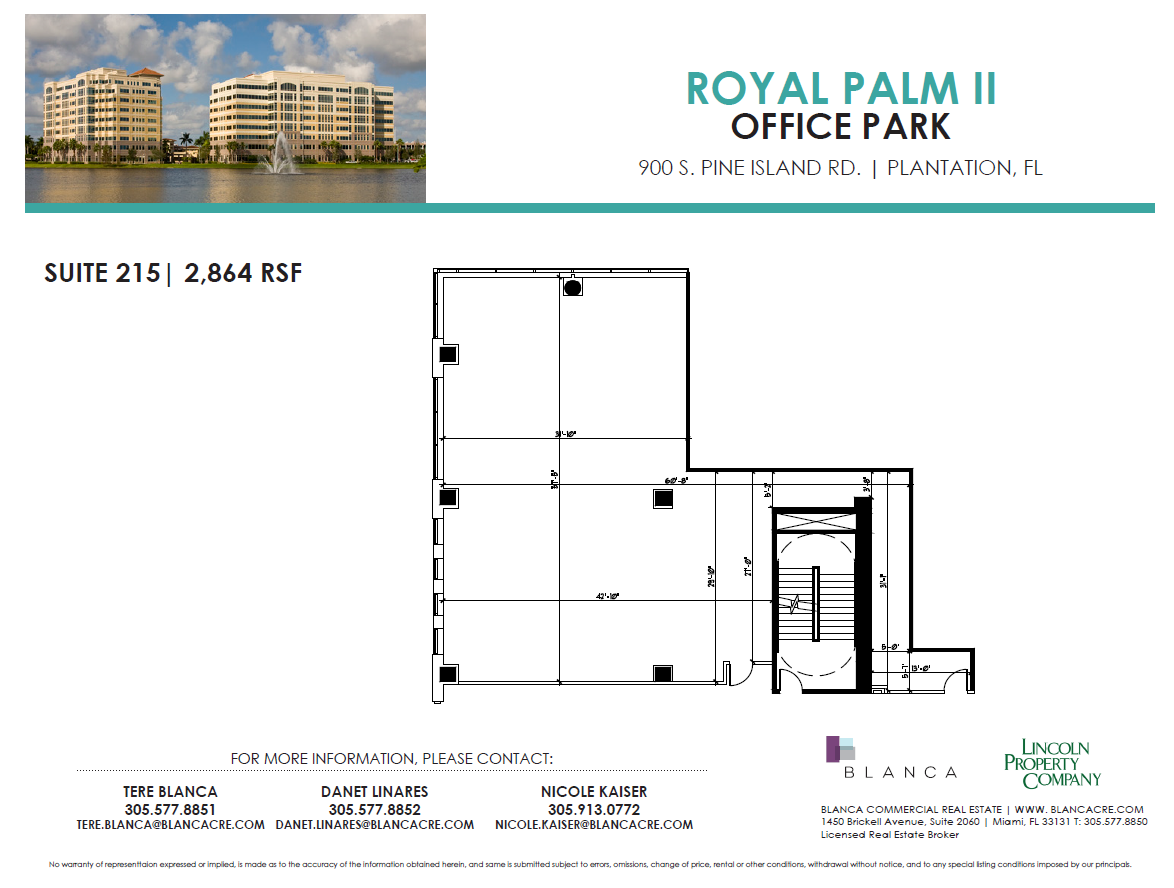 1000 S Pine Island Rd, Plantation, FL à louer Plan d’étage– Image 1 sur 1