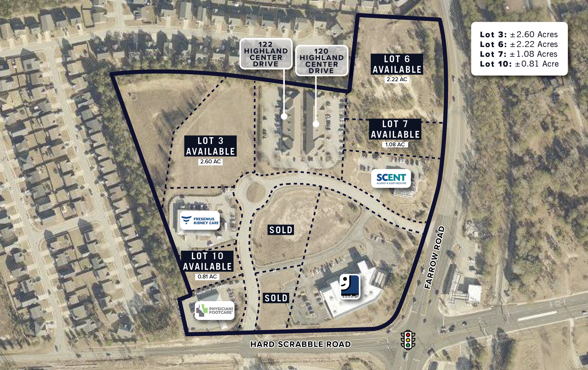 Lot 10 Highland Center, Columbia, SC à vendre Photo de l’immeuble– Image 1 sur 2