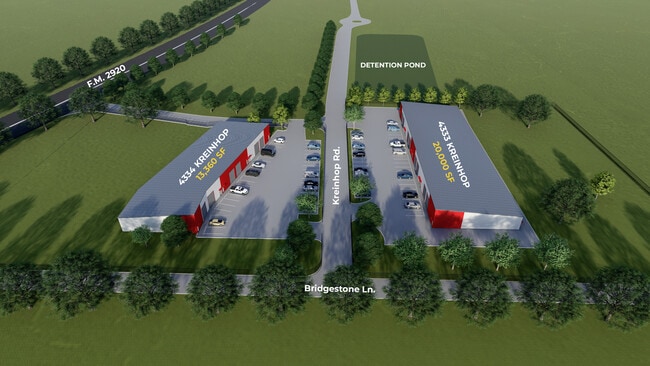 Plus de détails pour 4333-4334 Kreinhop Rd, Spring, TX - Bureau/Local commercial, Local d'activités à louer