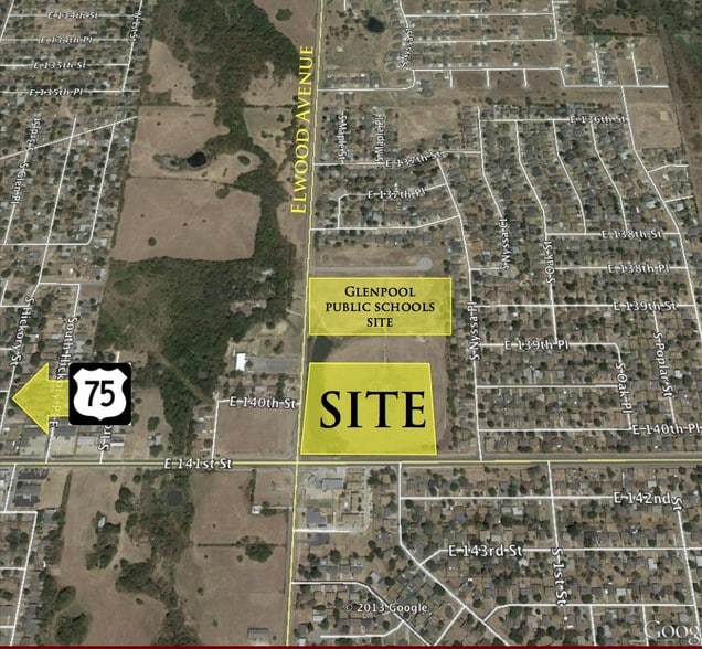 141st & S Elwood Ave, Glenpool, OK à vendre - Autre – Image 2 sur 3