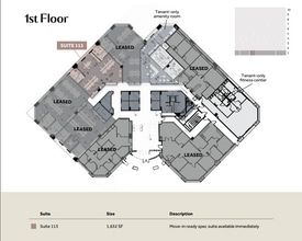 1530 Wilson Blvd, Arlington, VA à louer Plan d’étage– Image 1 sur 1
