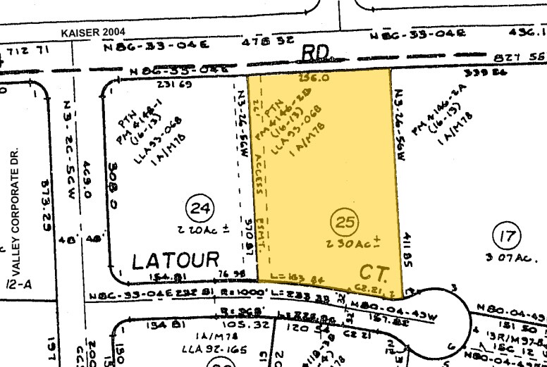 840 Latour Ct, Napa, CA à louer - Plan cadastral – Image 3 sur 6
